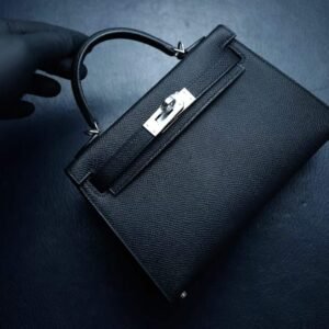 Kelly Mini II Black Epsom
