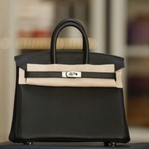 Birkin 25 Black Togo