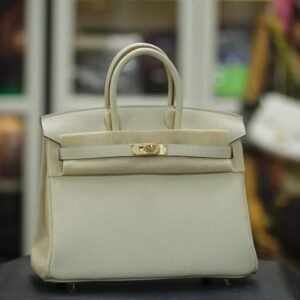 Birkin 25 White Togo