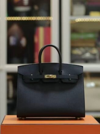 bk25: Birkin 25 Epsom Noir GHW
