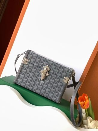 Cassette Trunk Bag Goyardine Grey