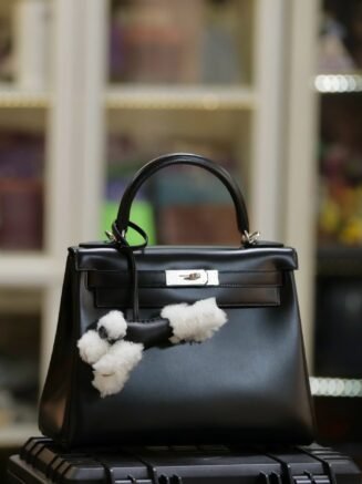 Kelly 28 Box Noir PHW
