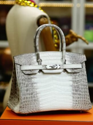 Birkin 25 Matte White Himalayan PHW